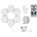 Pametna RGB svjetiljka, hexagon, set