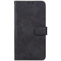 Futrola preklopna za Samsung Galaxy A15, koža, crna