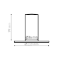 Stativ za stalak HT900, ∅ 35mm