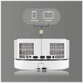 Projektor, LED, 1080p, 3000 lm,  Power Bank, Bluetooth, WiFi
