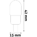 Sijalica, G4, LED 2W, 4000K, 12V DC, bijela svjetlost