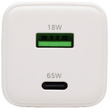 Punjač kučni, brzi, 1 x USB-A, 1 x UCB-C, 65W, GaN