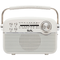 Radio prijemnik sa solarnim napajanjem, FM-AM-SW, Bluetooth