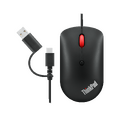 Miš optički, 2400 dpi, USB-C/USB-A