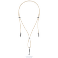 (Intenso) - Cell Phone Charging Lanyard Beige