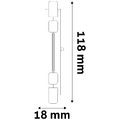 Sijalica, R7S, LED 10W, 4000K, 230V AC, bijela svjetlost