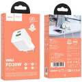 Punjač kućni, brzi, PD20W + QC3.0, GaN