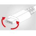 USB A na USB type C, dužina 1.0 metar