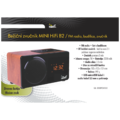 Zvučnik bežični, Bluetooth, 7W, Mini Hi - Fi, FM radio