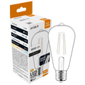 Avide - White Filament ST64 8.5W E27