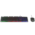 Tastatura sa osvjetljenjem, optički miš, gaming set, USB