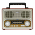 Retro radio + BT bežični zvučnik, 4in1, FM, MP3, AUX