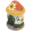 Solarna vrtna lampa u obliku kućice-gljiva, 40 mAh