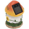 Solarna vrtna lampa u obliku kućice-gljiva, 40 mAh