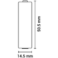 Baterija Zinc-Carbon, AA/R6, 1.5V pak. 4 komada