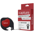 Capture - CA-S0721630; Black on Red Plastic