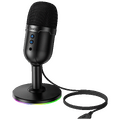 Mikrofon, stolni, RGB, USB