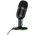 Mikrofon, stolni, RGB, USB
