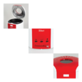 Friteza, kapacitet 1 l, 900 W, crveno/bijela