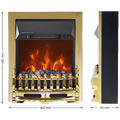 Kamin, električni, samostojeći, 2000W