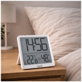 Sat sa alarmom i mjeračem temperature i vlažnosti