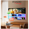 Pametni projektor, 4K UltraHD, 800 ANSI, WiFi, BT, Android