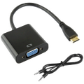 NN-Su - Mini HDMI to VGA + Audio