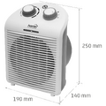 Grijalica sa ventilatorom, 2000W