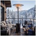 Plinska grijalica za bašte/terase, samostojeća, 13 kW